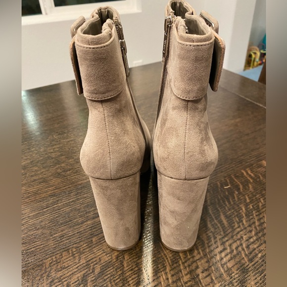 NIB Sam Edelman Alie Platform Bootie in Flint Grey - Picture 5 of 9